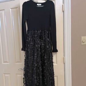&merci Boutique Black Long Sleeve Dress